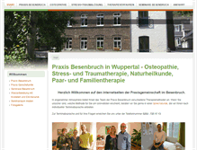 Tablet Screenshot of praxis-besenbruch.de